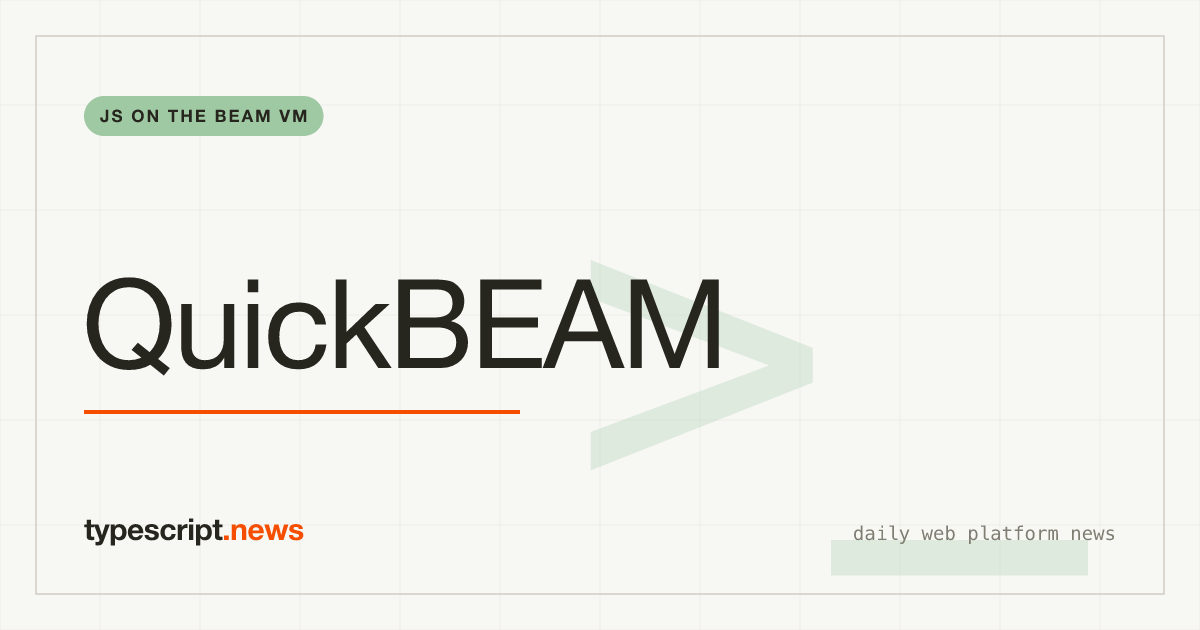 QuickBEAM : un runtime JavaScript pour la VM BEAM, JavaScript rencontre OTP d'Erlang