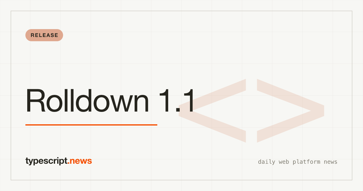 Rolldown 1.1.0 Lands with lazyBarrel Enabled by Default