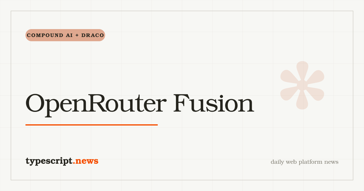 OpenRouter Fusion: Compound AI Beats Every Single Model on DRACO