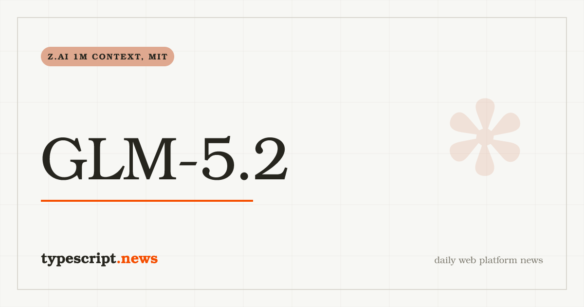 GLM-5.2 de Z.ai : un modèle 1M de contexte en open weights conçu pour les agents de code long-horizon, analyse approfondie