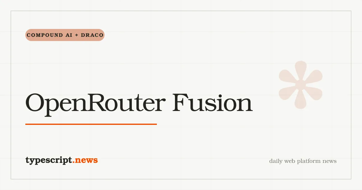 OpenRouter Fusion: Compound AI schlägt jedes Einzelmodell auf DRACO