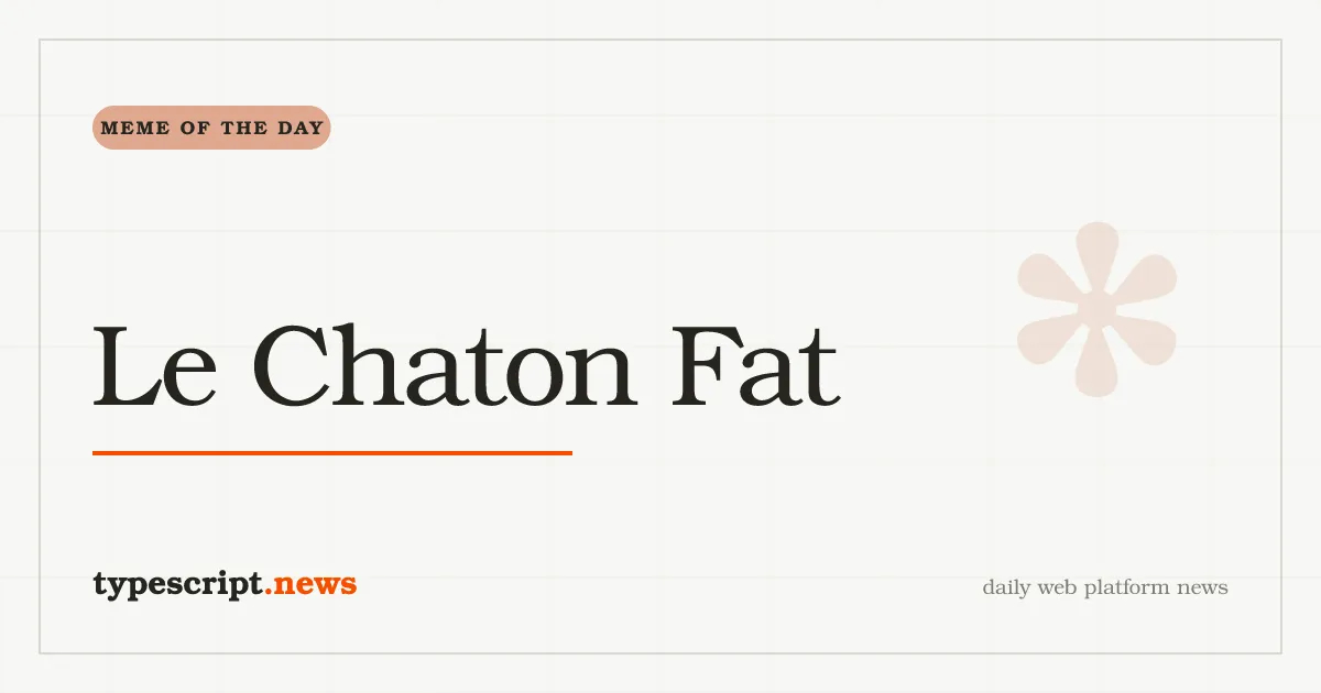 Mistral "Le Chaton Fat" sature la timeline en 24 heures : reportage